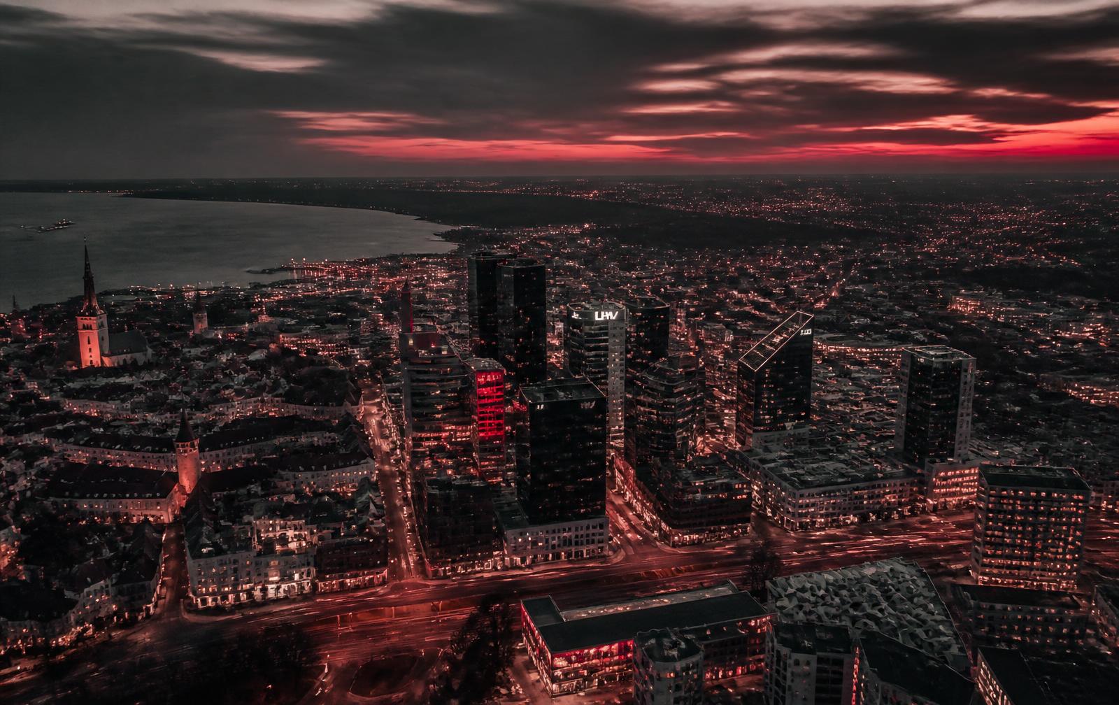 Tallinn skyline